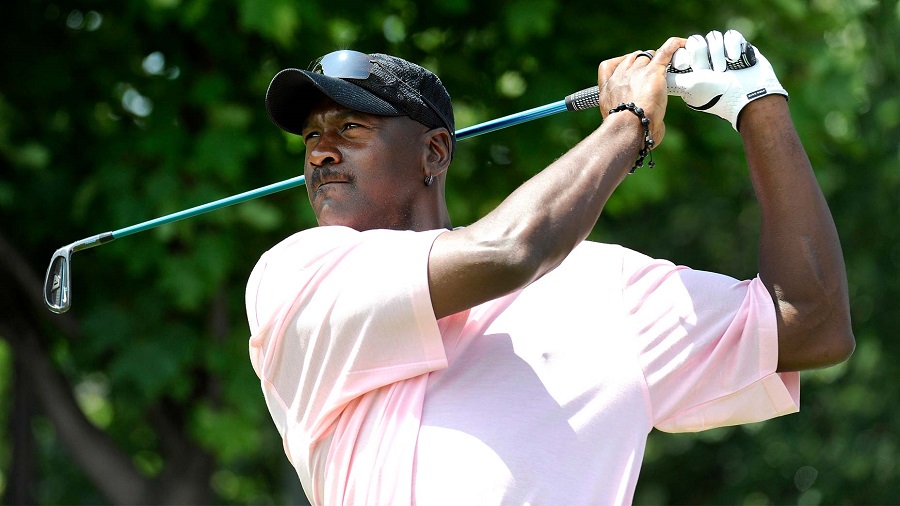 jornada de golfe de michael jordan