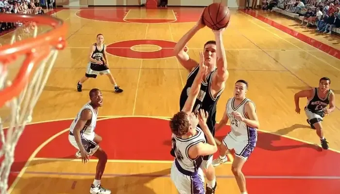 Klassisches Basketballspiel