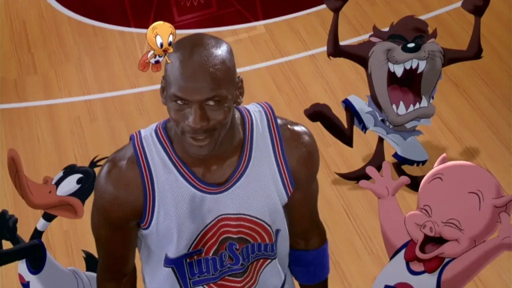 Michael Jordan in Space Jam